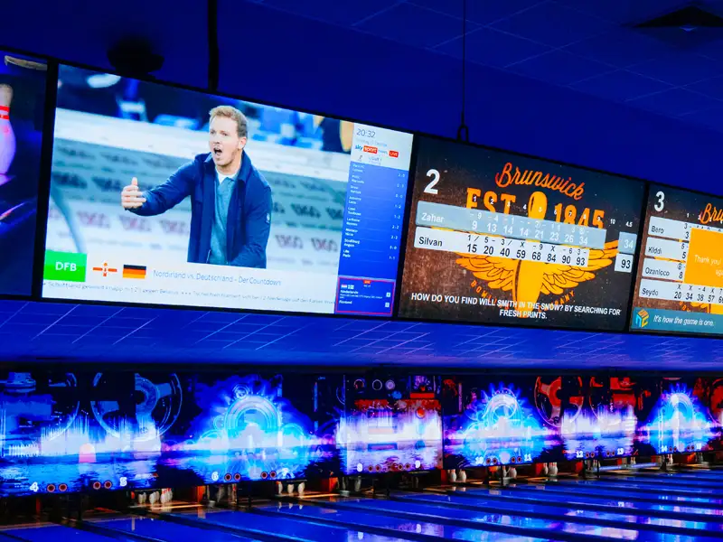 Sportübertragungen live auf den Flatscreens